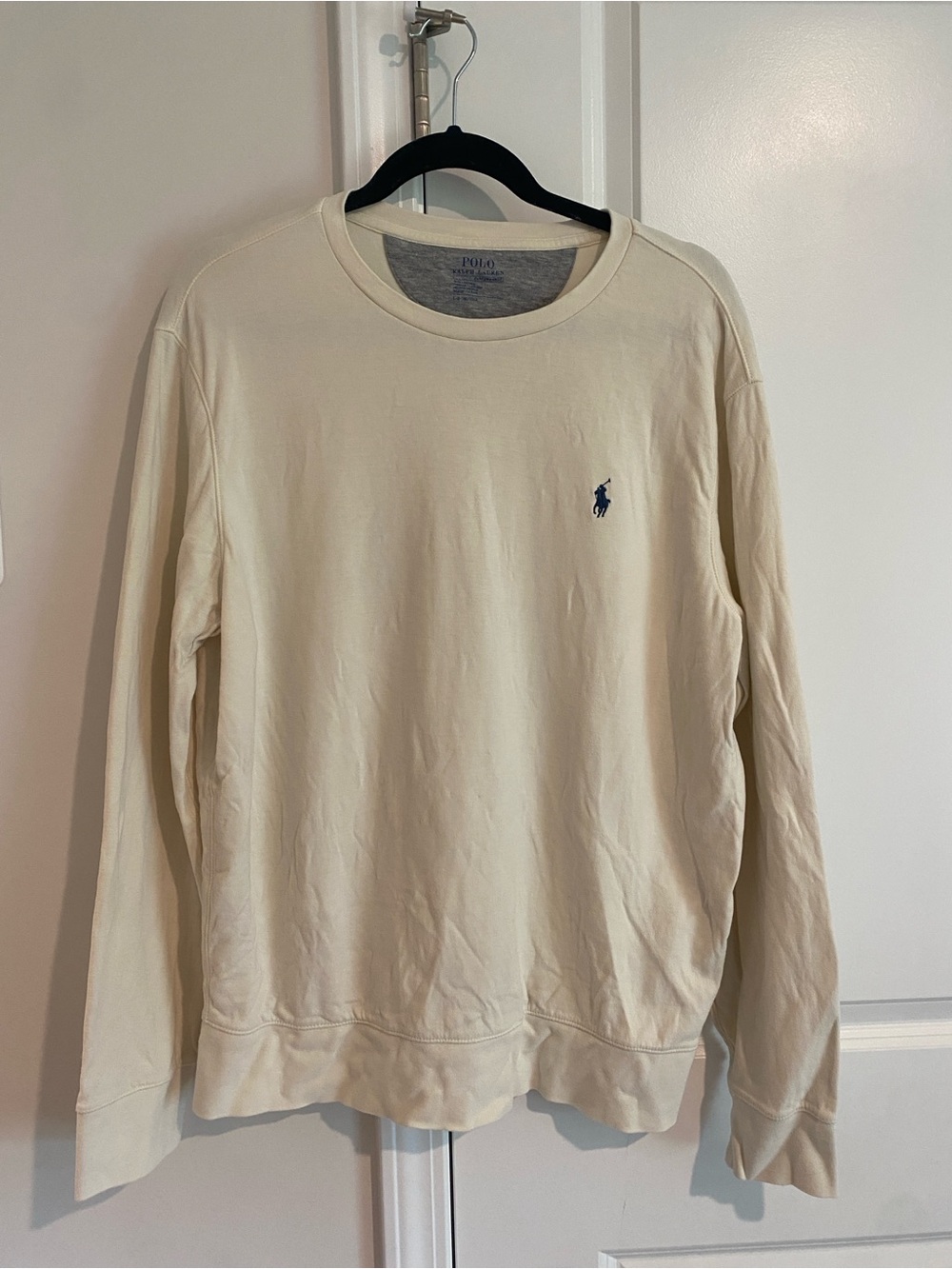 Polo Ralph Lauren Performance Cream Crewneck Pullover